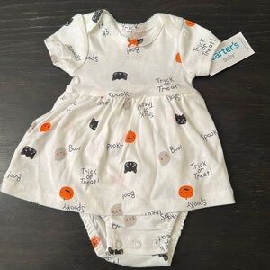 Carter’s Halloween onesie dress